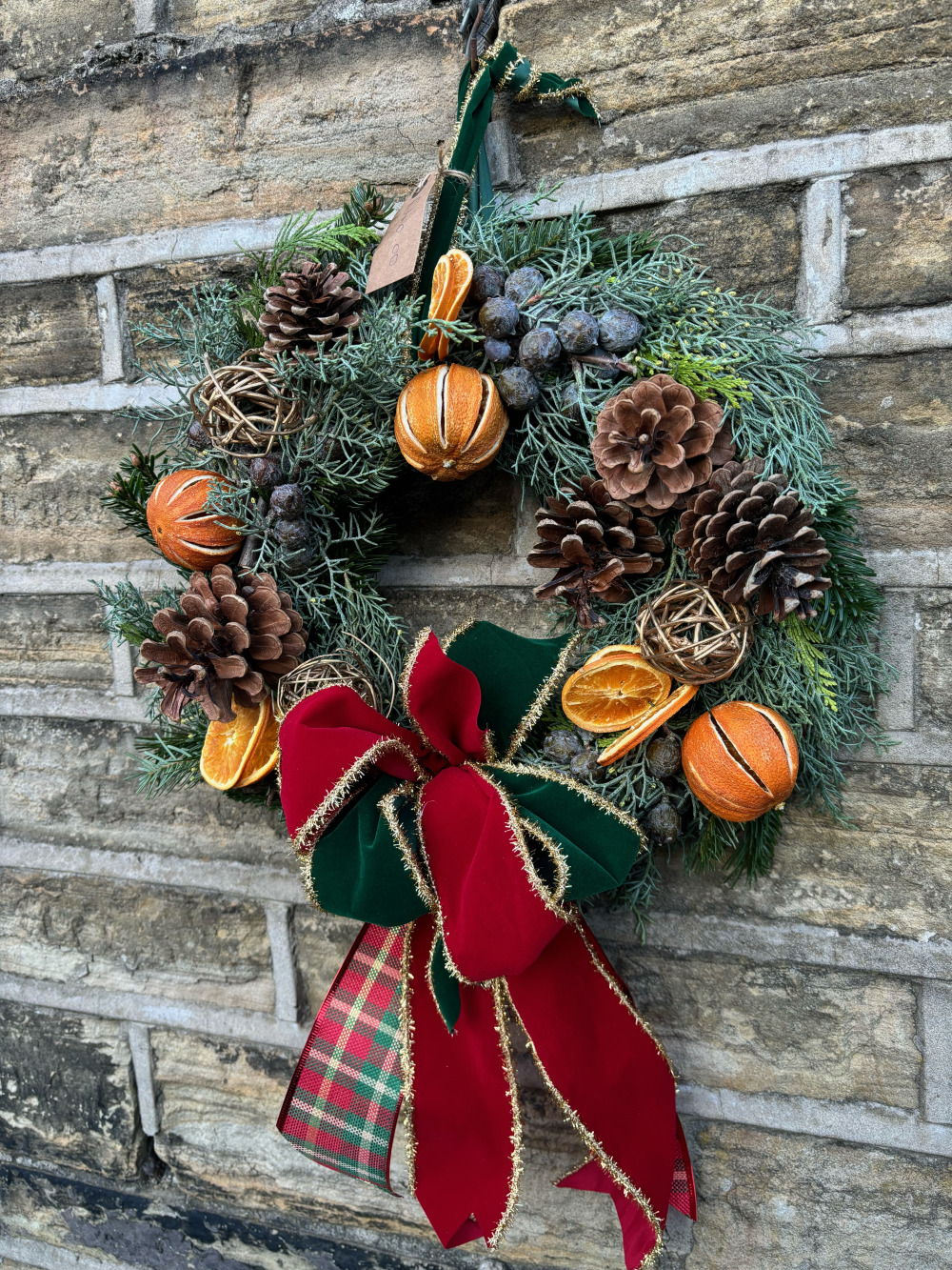 Christmas Jingle Door Wreath